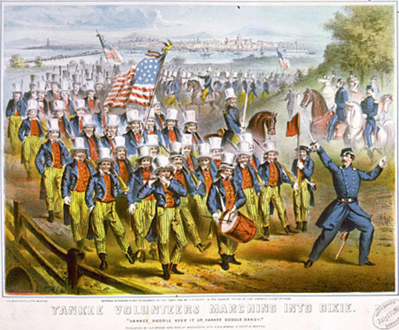 1861: The U.S Civil War Begins