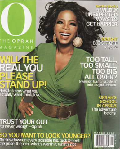 First episode of O Magazine