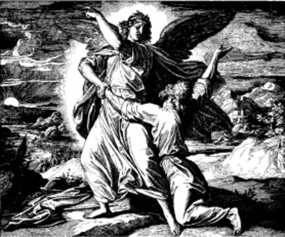 המלאך גבריאל התגלה אליו