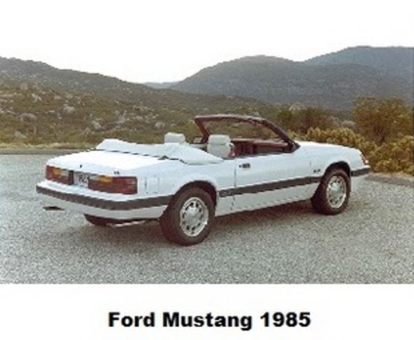 FORD MUSTANG 1985