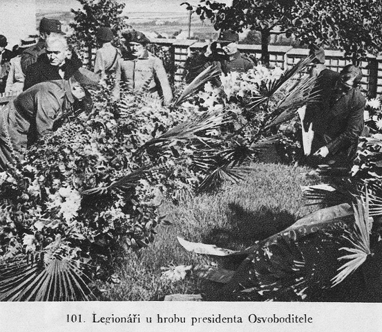 T. G. Masaryk umírá