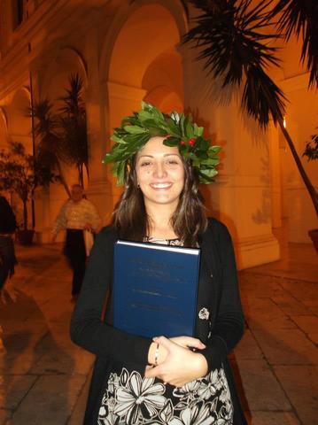 Ed arriva anche la laurea specialistica di Maria Teresa!