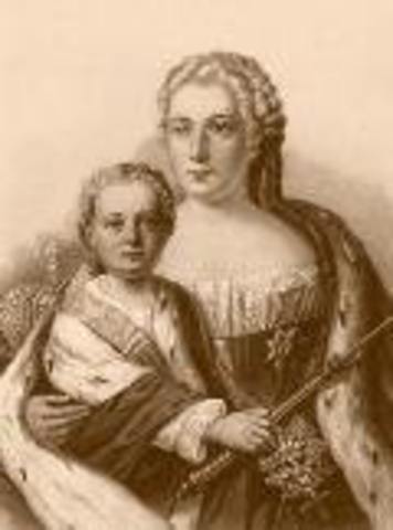 Иван VI Антонович Романов (12.08.1740-05.07.1764)