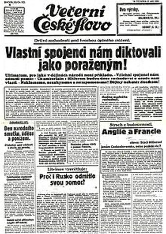 Konec První republiky