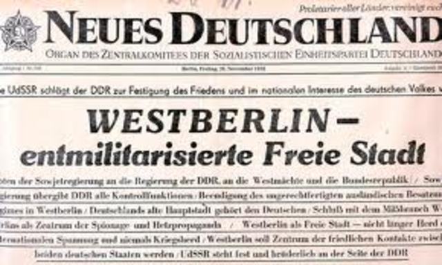 The Berlin Ultimatum