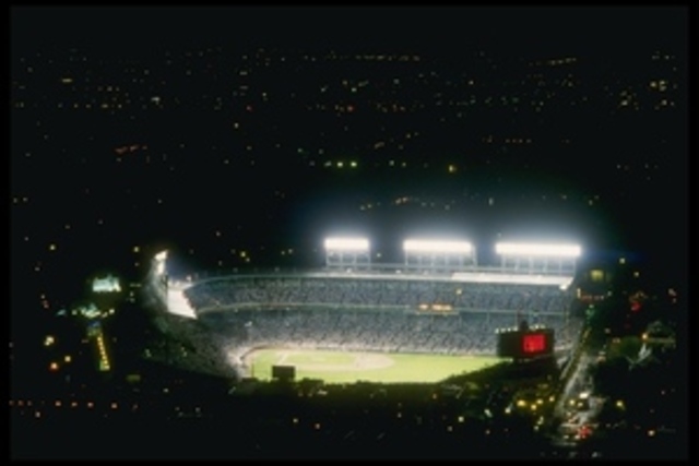 Wrigley Field Adds Lights to Field