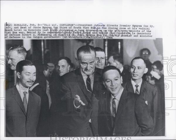 President Johnson's meeting