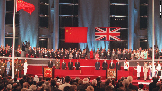 Hong Kong Returned to China