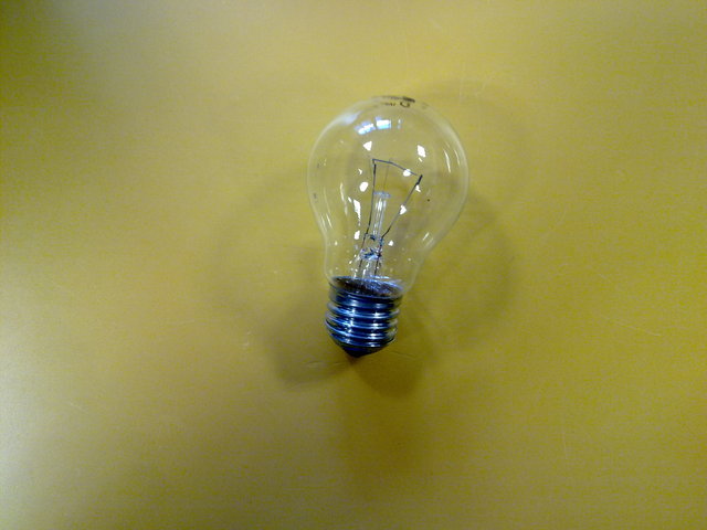 Lámparas Incandescentes.