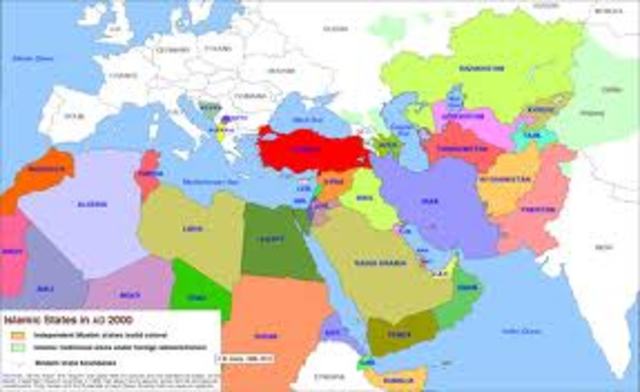 Break up of the islamic states