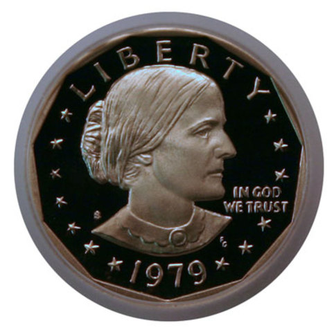 Susan B. Anthony dollar coin