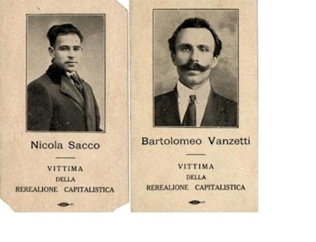 Sacco and Vanzetti case