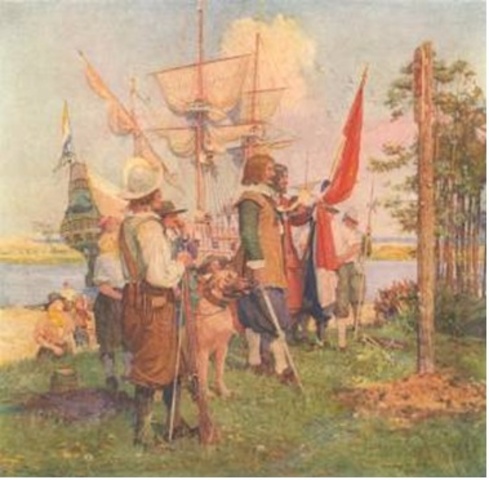 Dutch founded the first European settlement in Delaware.