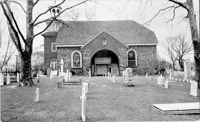 Holy Trinity Church in Delaware was built.