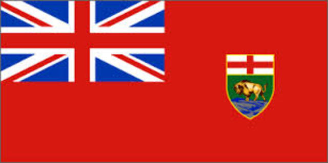 Manitoba becomes a Province
