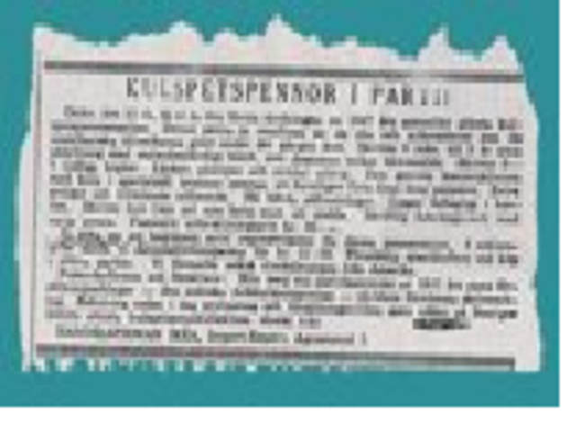 The first IKEA advertisements appear