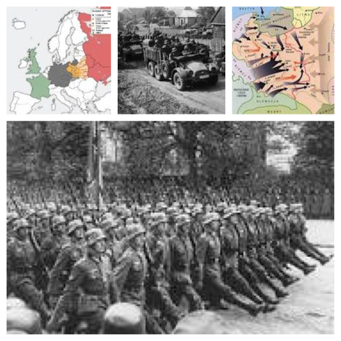 Invasion of Poland and start of WWII