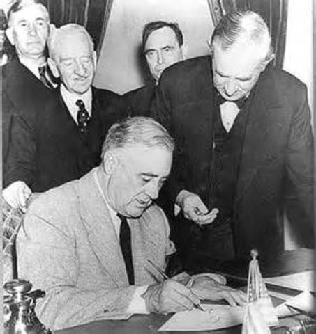 US passes the Lend-lease Act