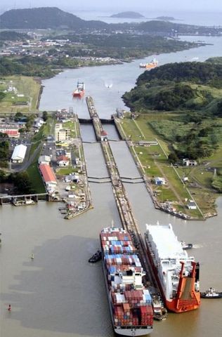 Constucción Canal de Panamá