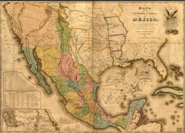 Americans expand their land.