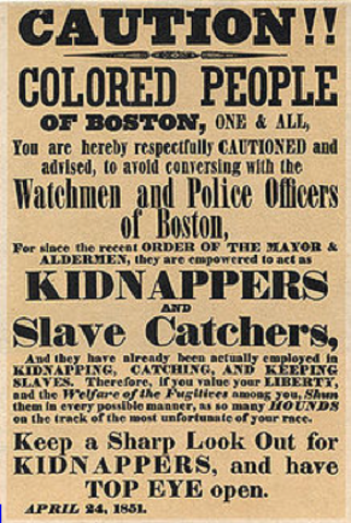 Fugitive slave act