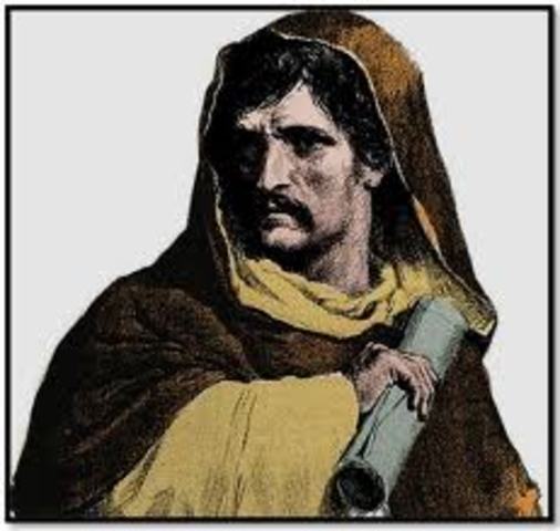 Giordano Bruno bliver dømt og brændt