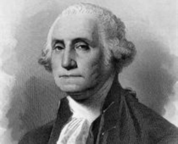 George Washington dies. His death was caused by strep throat.