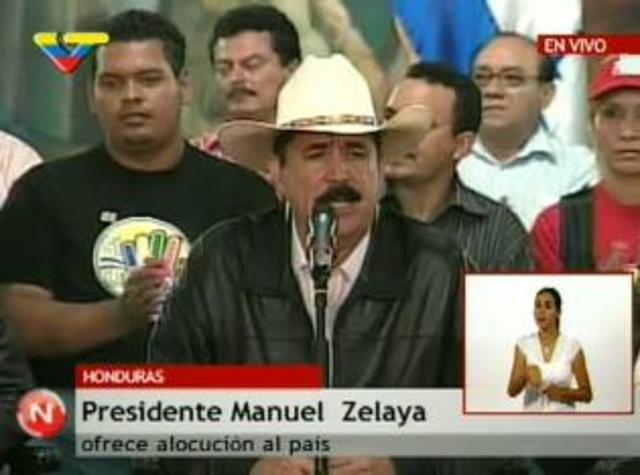 Golpe de estado en Honduras