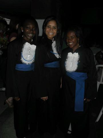 Formatura no curso Normal