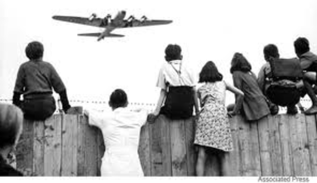 The Berlin Blockade is a crisis that was borne out of the Cold War and lasts for 11 months.
