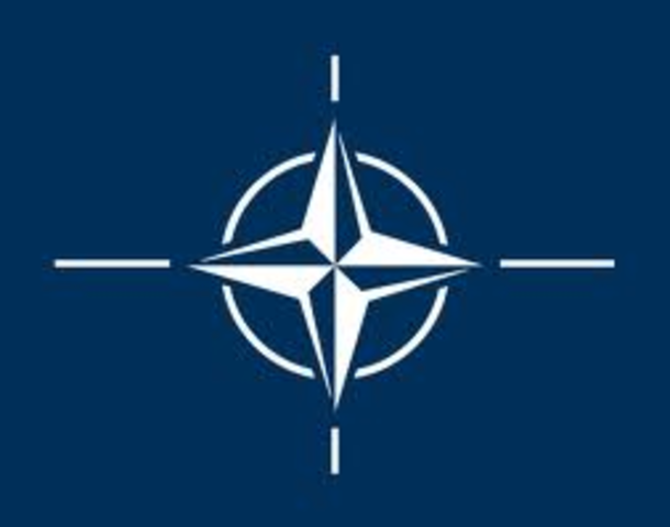 The formation of NATO is ratified.