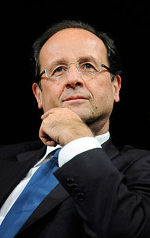 Le candidat Hollande