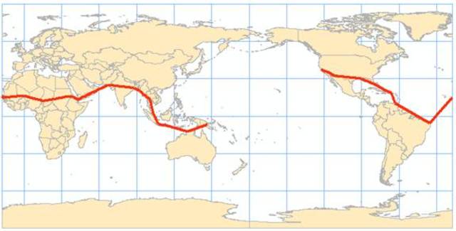 Amelia and navigator Fred Noonan begin the around-the-world flight.