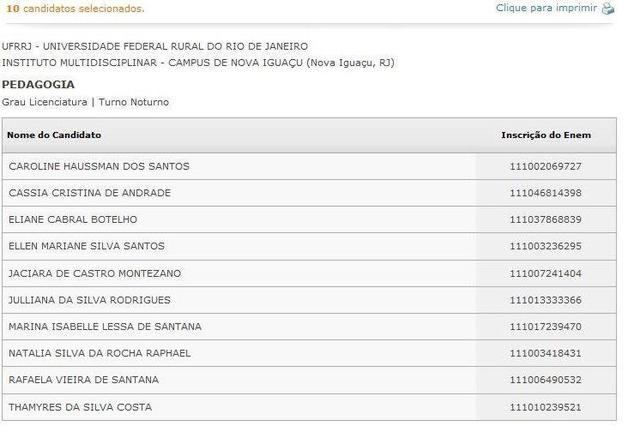 Universidade Federal Rural do Rio de Janeiro