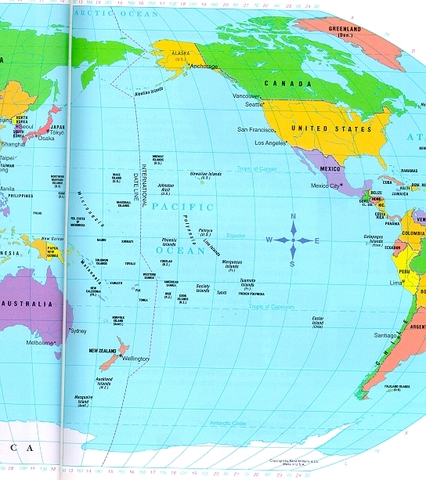 Earhart flies across the Pacific solo.