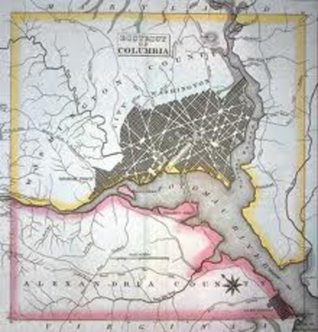 Washington DC Chosen as Nations Capital