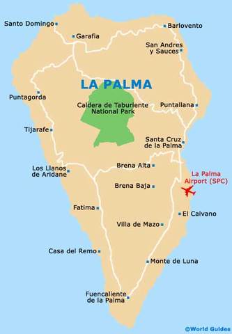 La conquista de La Palma.