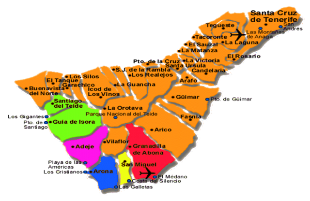 La conquista de Tenerife.