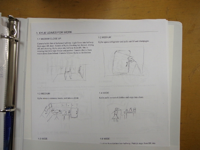 Attempt to draw storyboard