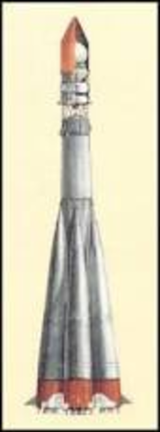 The first ICBM is launched using a Vostok.