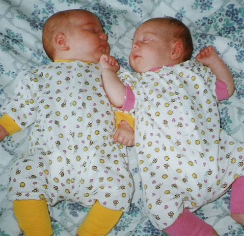 twin sisters born