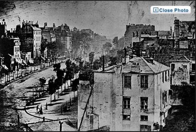 first photo of a person