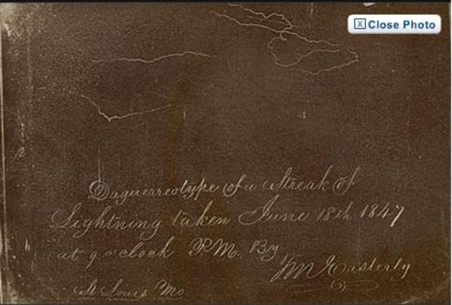 First Photo of Lightning