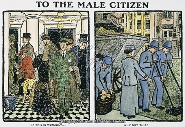 To the Male Citizen / If This is Womanly - Why Not This?