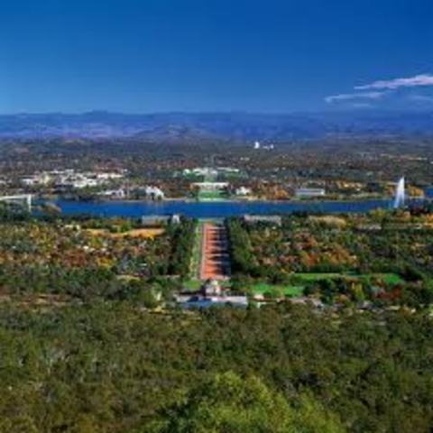 National capital of Australia Was created