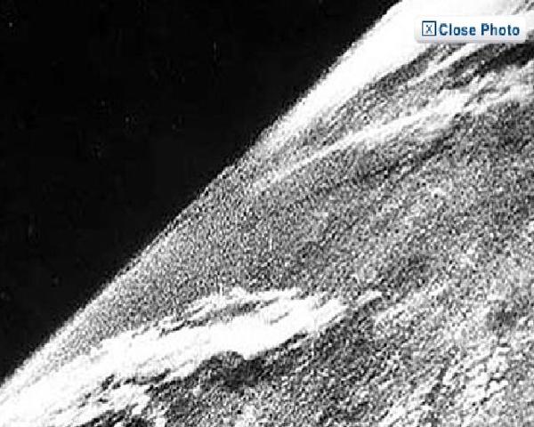 First Photo Taken From Space