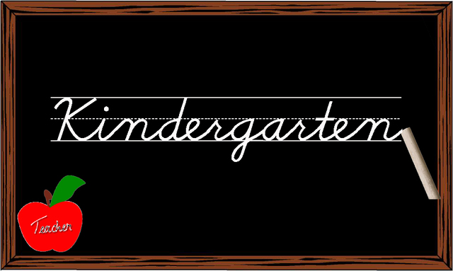 Bryan goes to Kindergarten