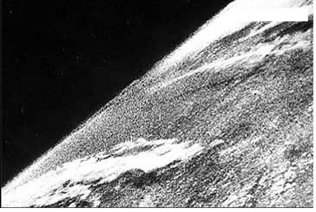 First Photo Taken From Space