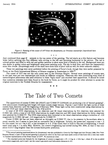 Comet of 1577