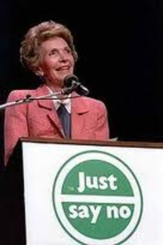 Nancy Reagan & Just Say No